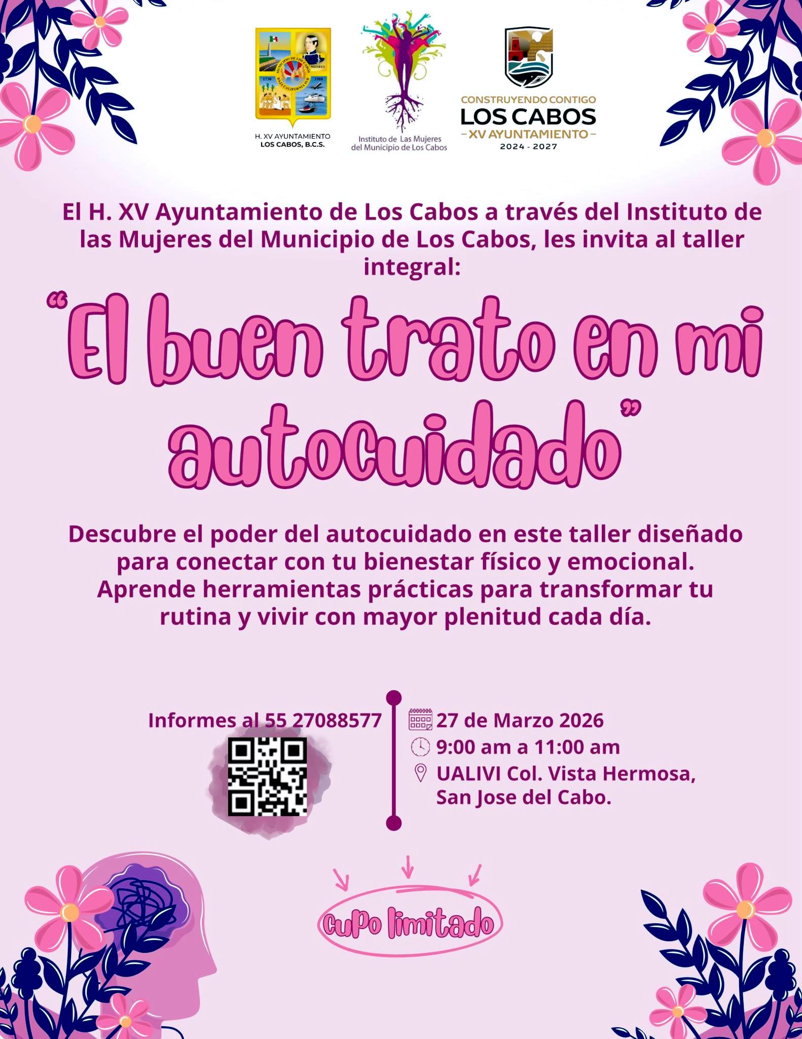 IMMLC TALLER AUTOCUIDADO MUJERES